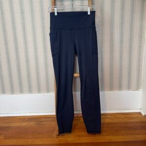 Spyder Women's Navy High-Waisted Leggings With Pockets